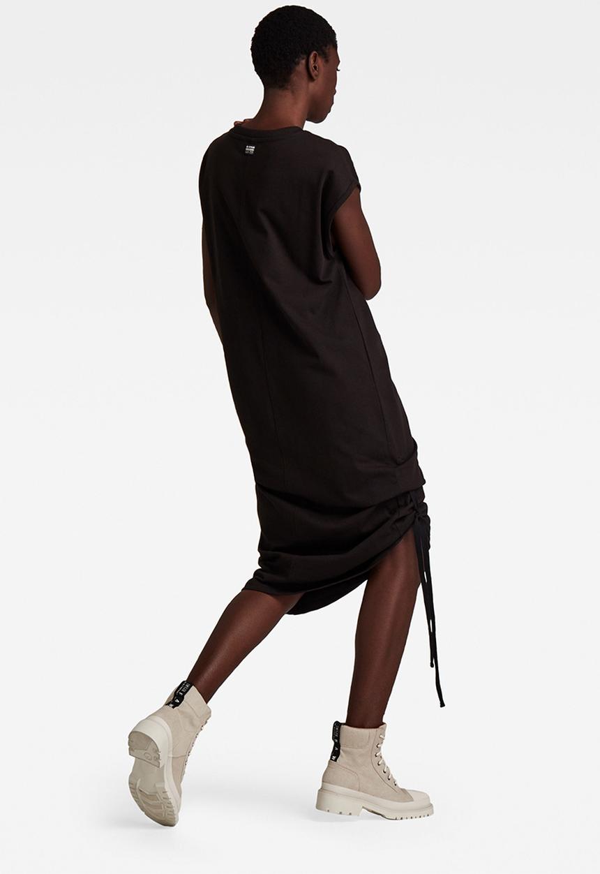 G-STAR - Raw adjustable tee dress - black