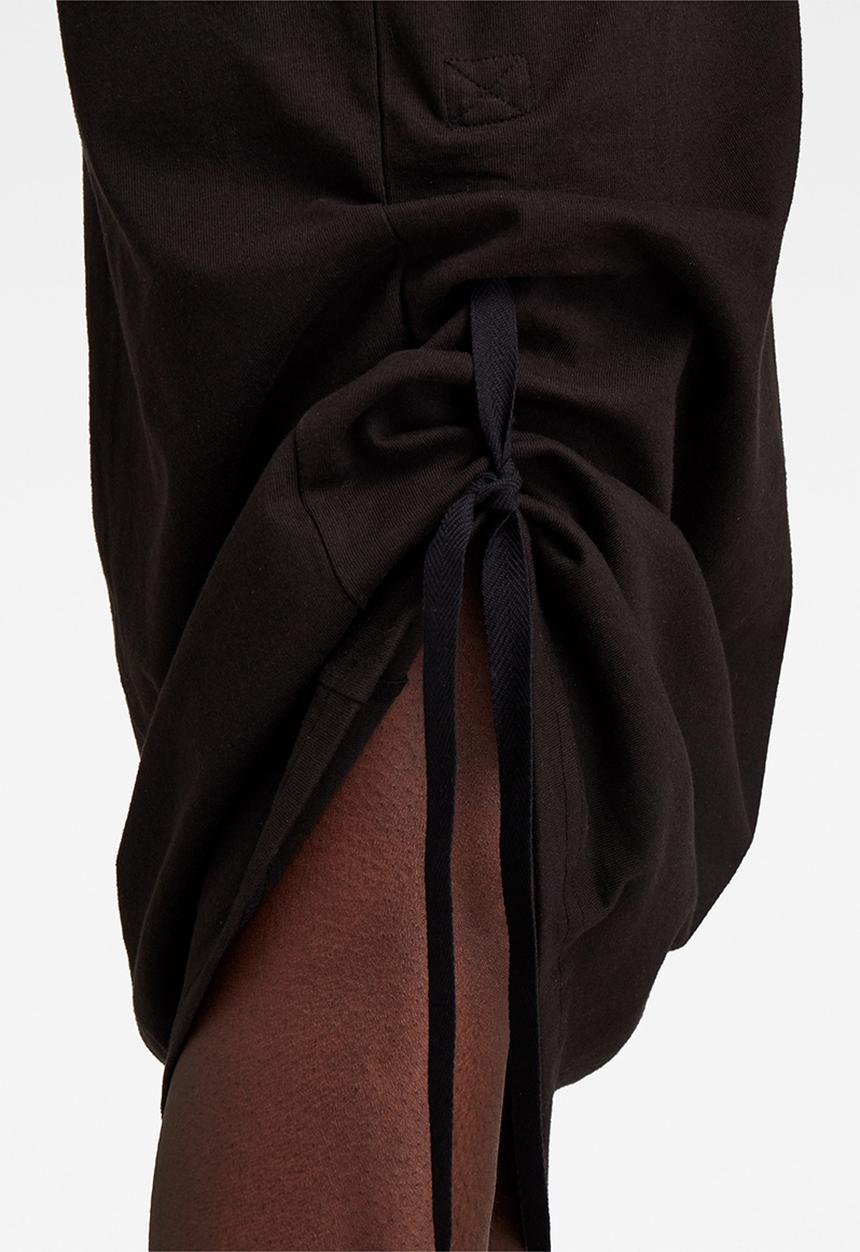 G-STAR - Raw adjustable tee dress - black