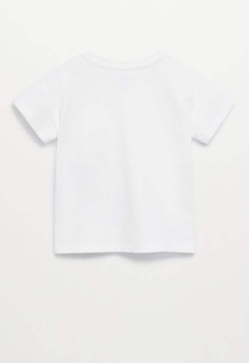 MANGO - T-shirt surfer - white
