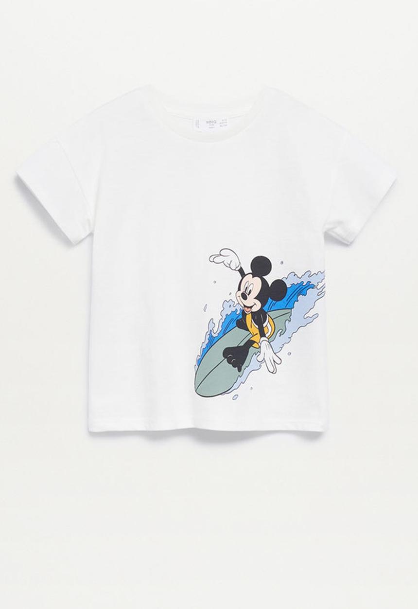 MANGO - T-shirt surfer - white