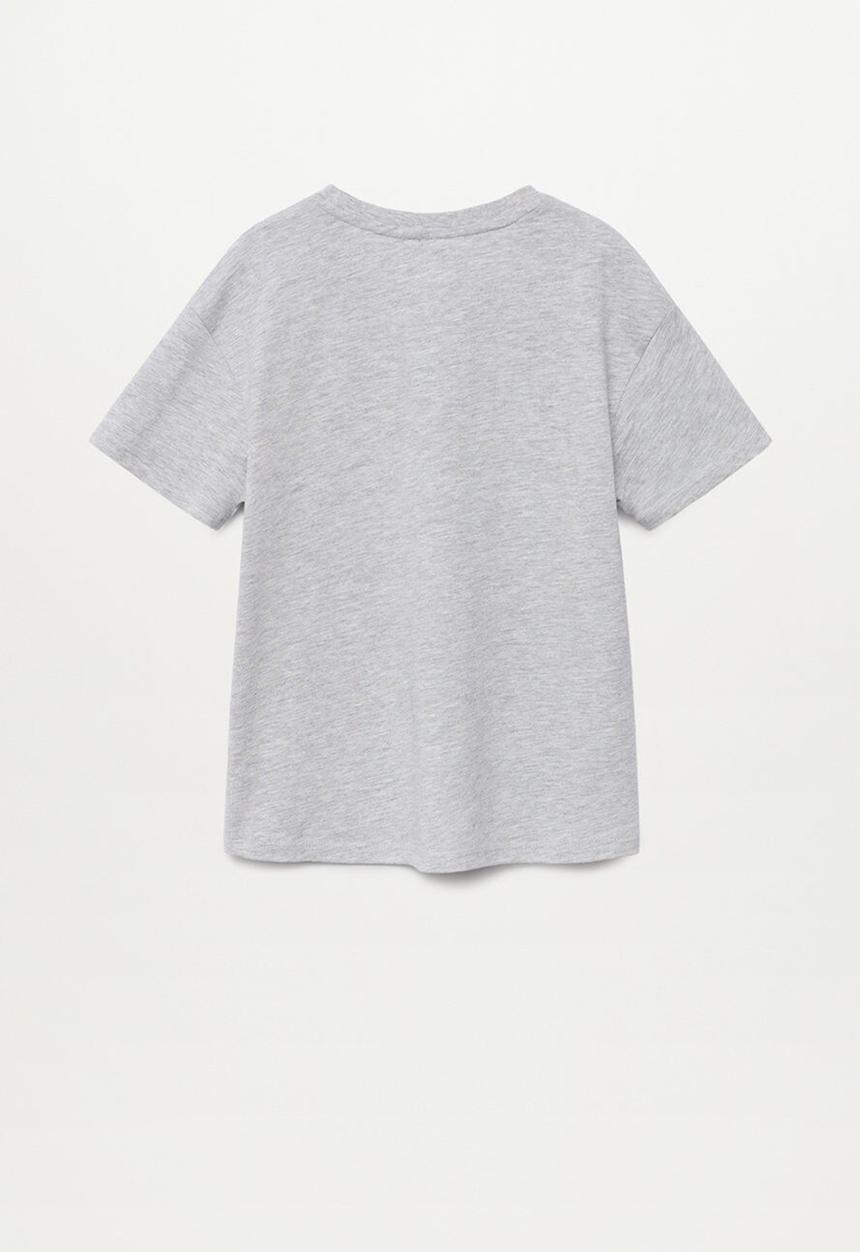 MANGO - T-shirt space - grey