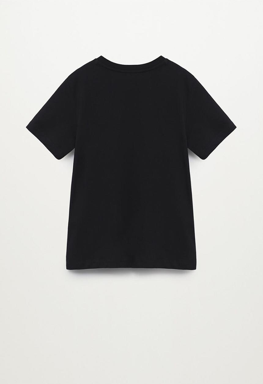 MANGO - T-shirt hulk - black