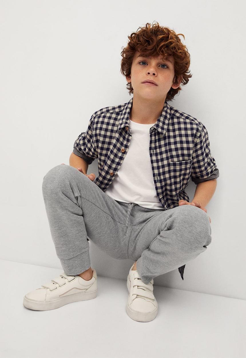 MANGO - Trousers francia7 - grey