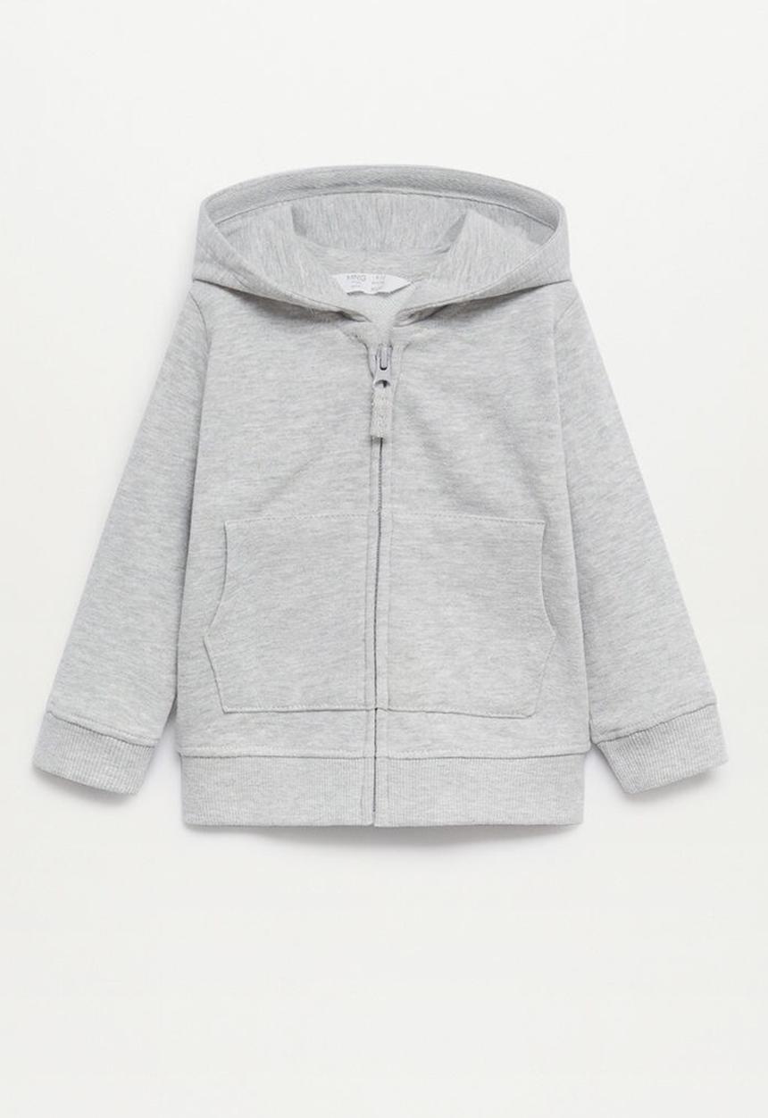 MANGO - Hoodie mateo - grey