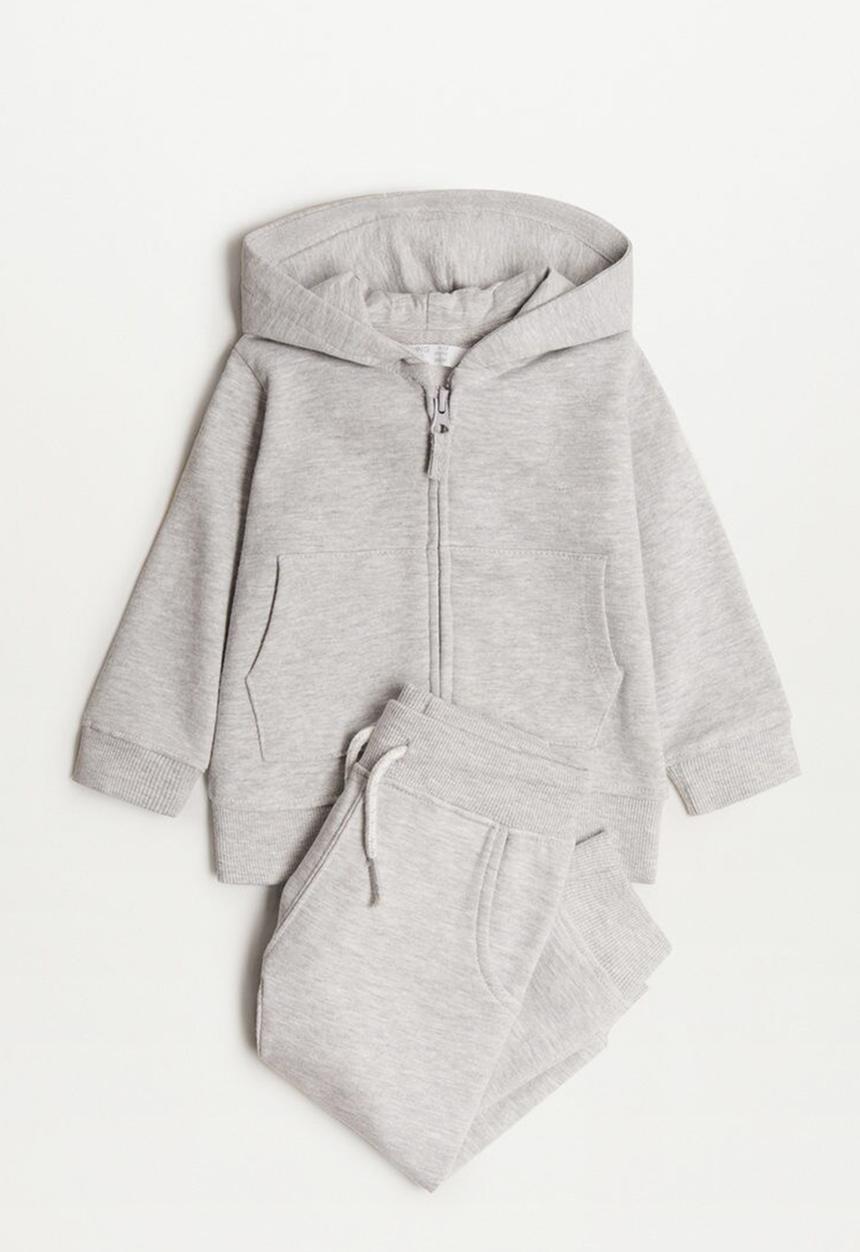 MANGO - Hoodie mateo - grey