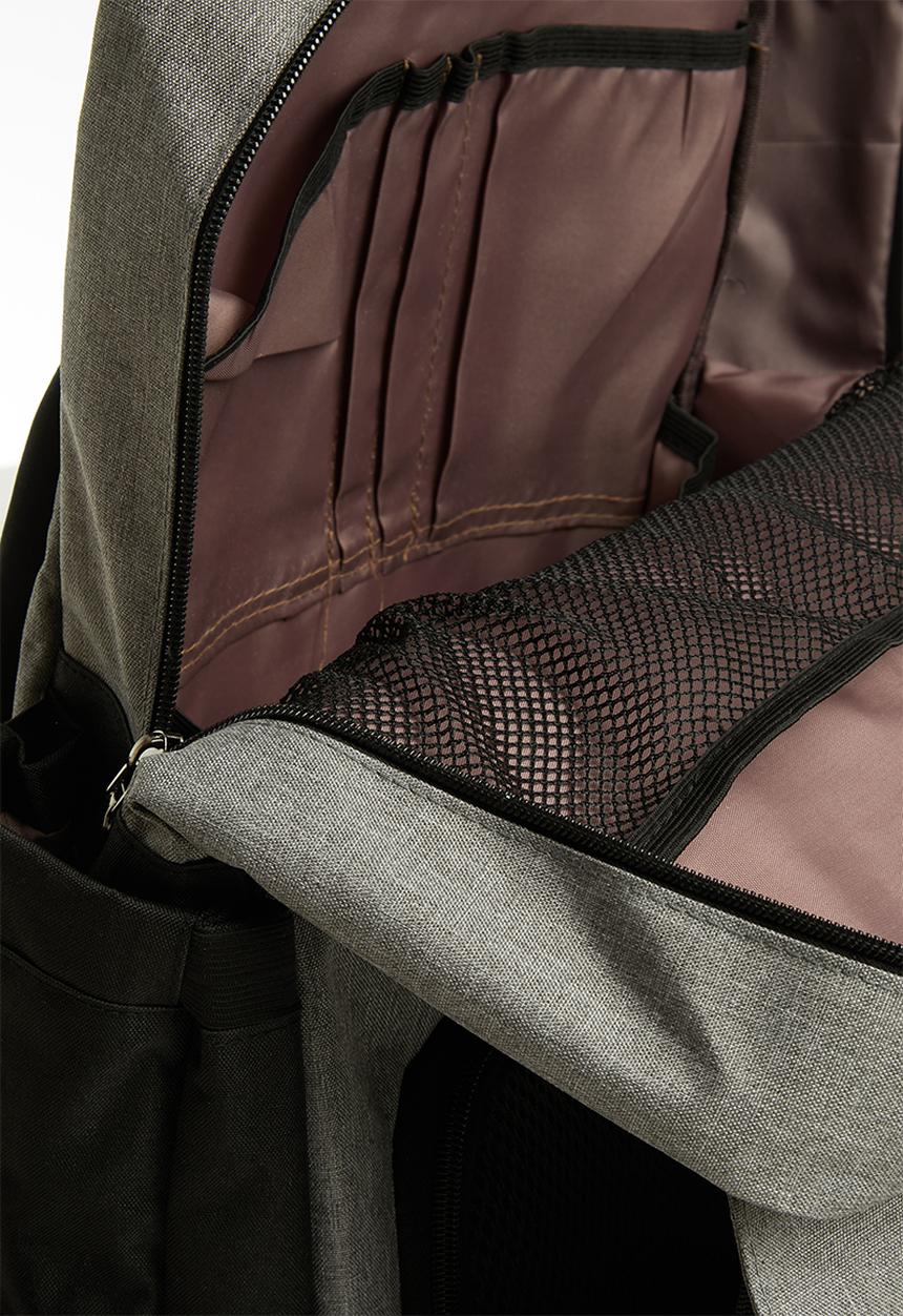 Pop Candy - Nappy bag - black & grey