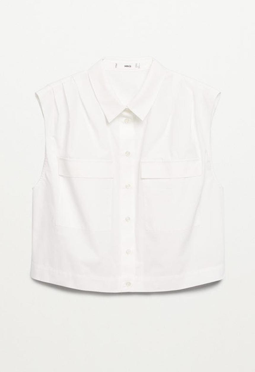 MANGO - Shirt rita - off white