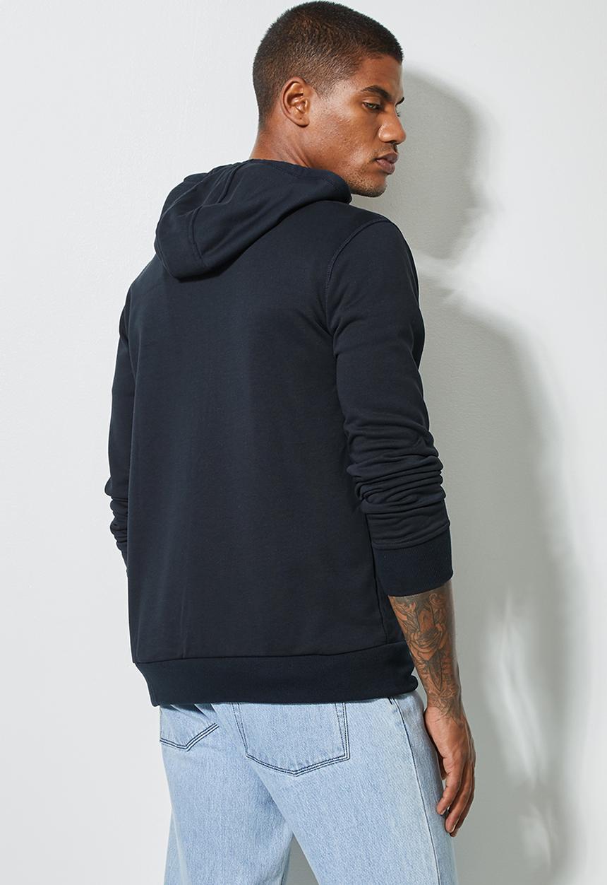 Superbalist - Noel zip through hoodie - navy