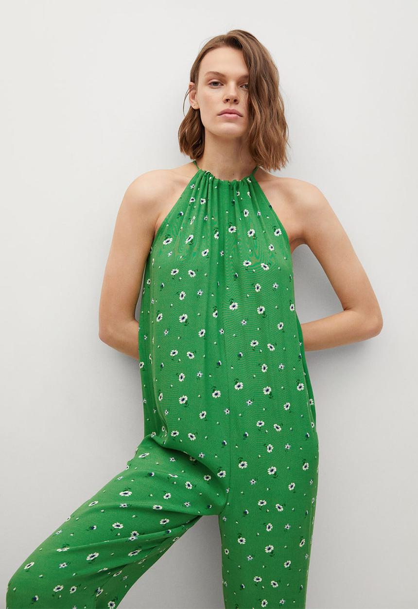 MANGO - One-piece suit confy - green