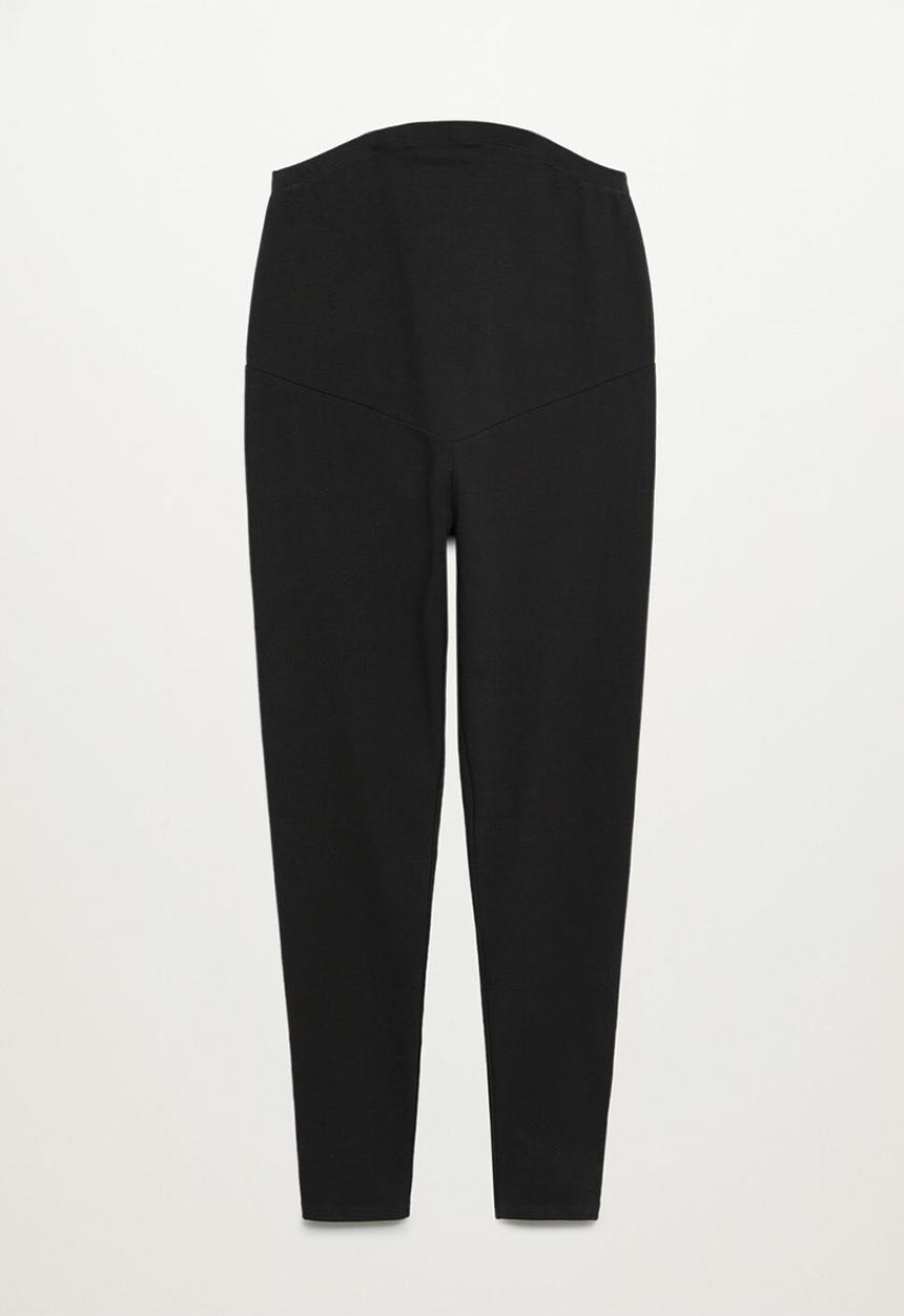 MANGO - Leggings mum-i - black