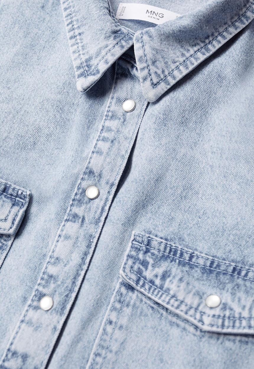MANGO - Shirt angy - blue