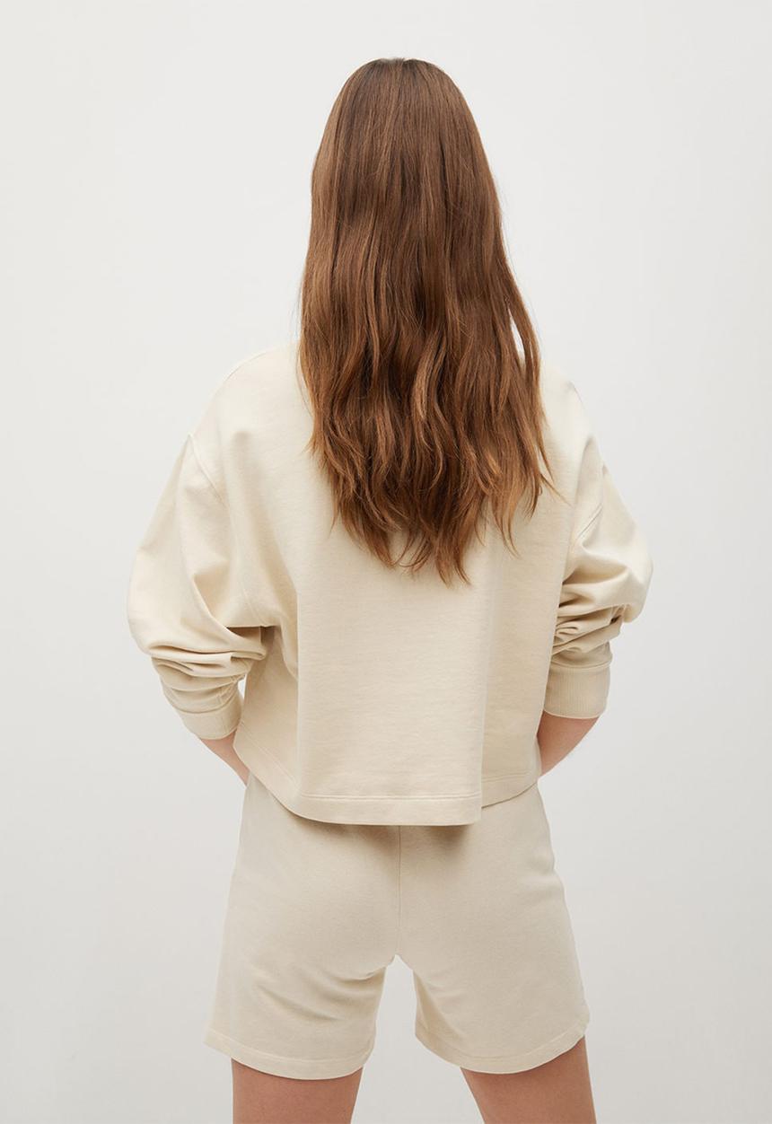 MANGO - Shorts paris - light beige