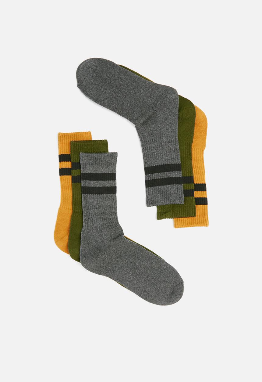 Cotton On - 3 Pack active socks - multi 