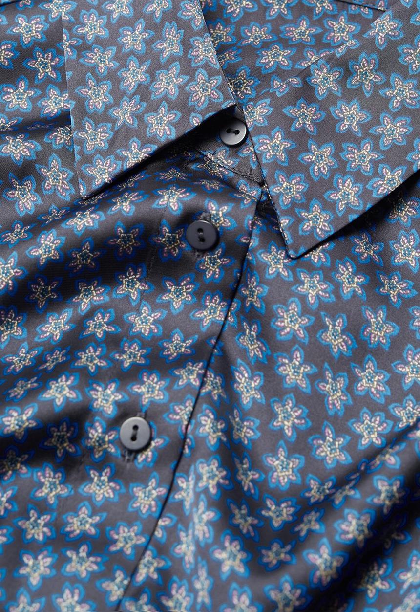 MANGO - Shirt chiqui - blue