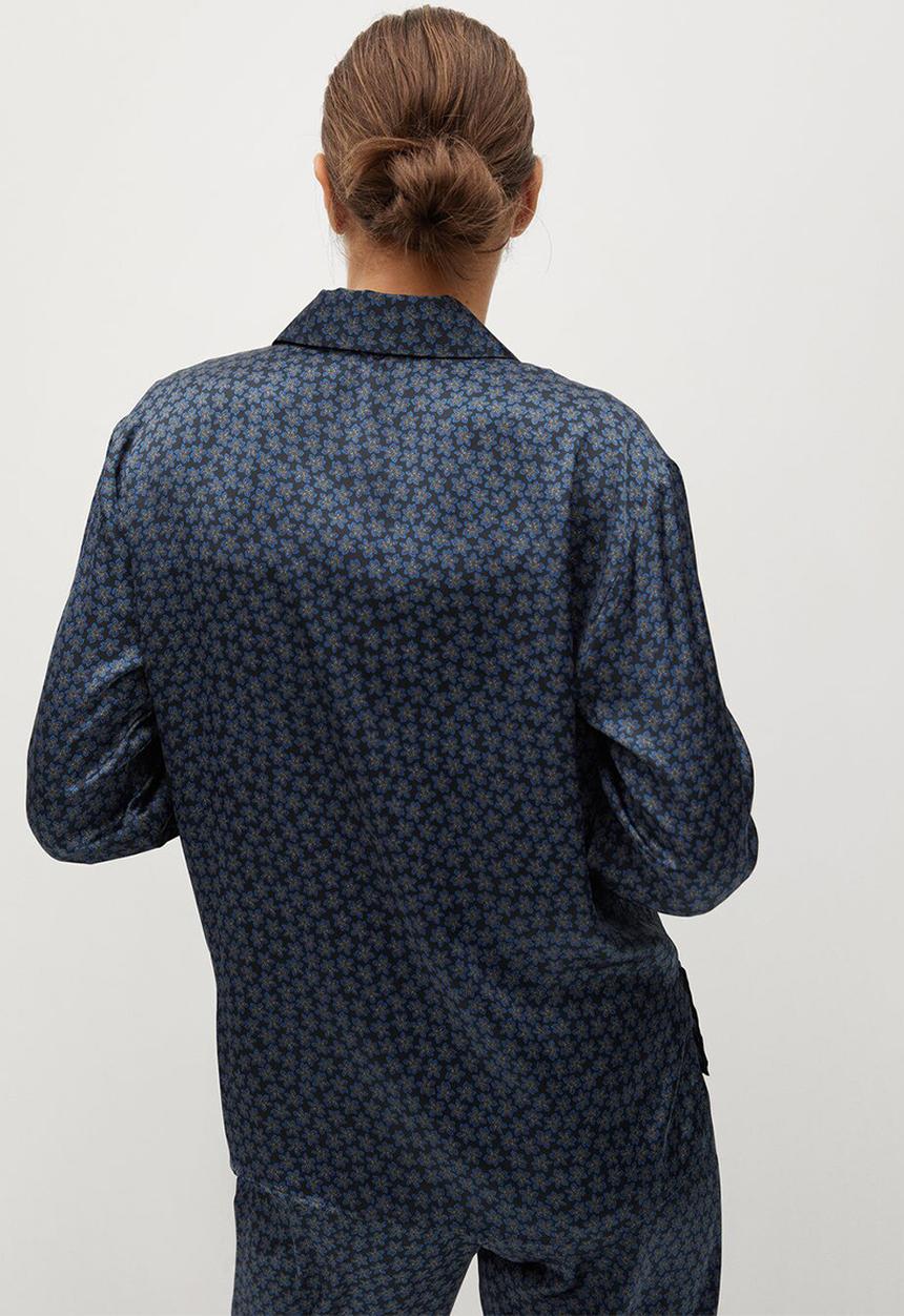 MANGO - Shirt chiqui - blue