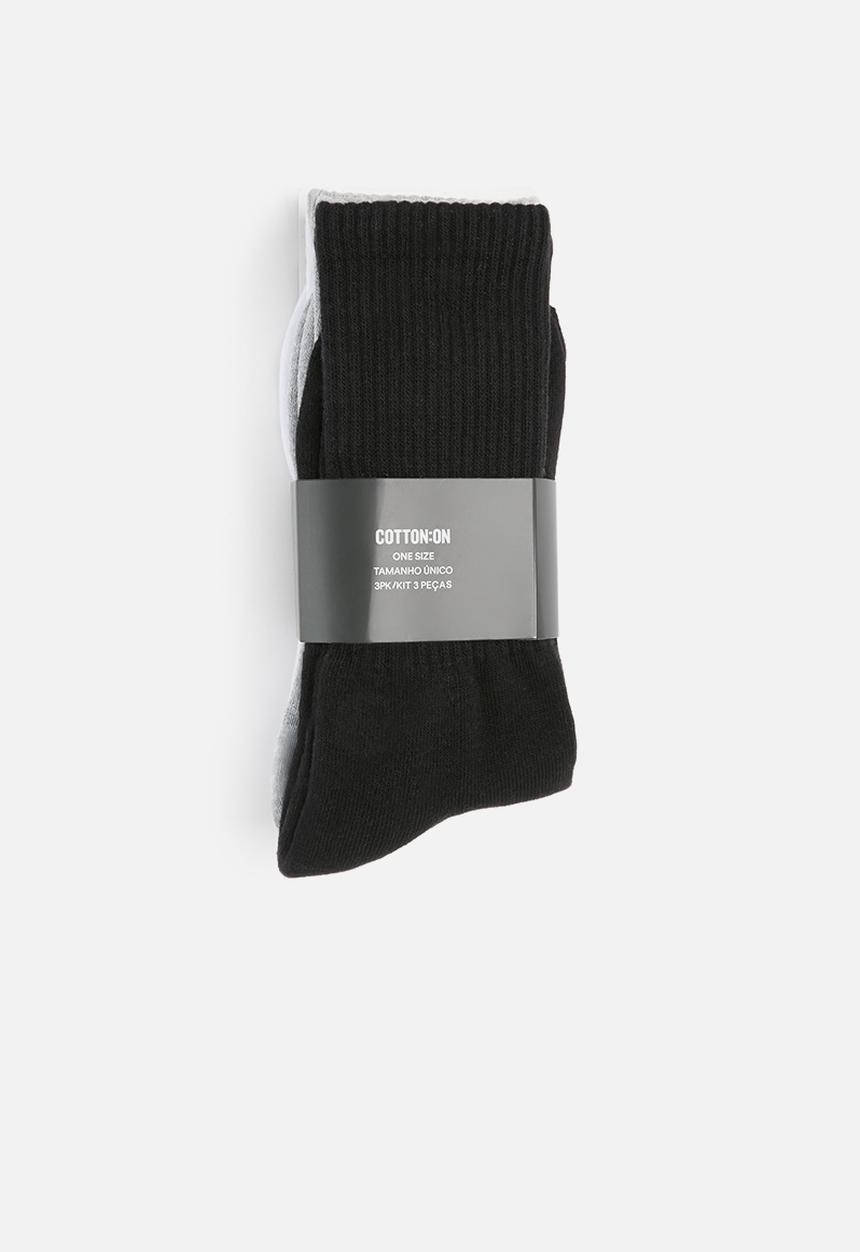 Cotton On - 3 Pack active socks - multi 