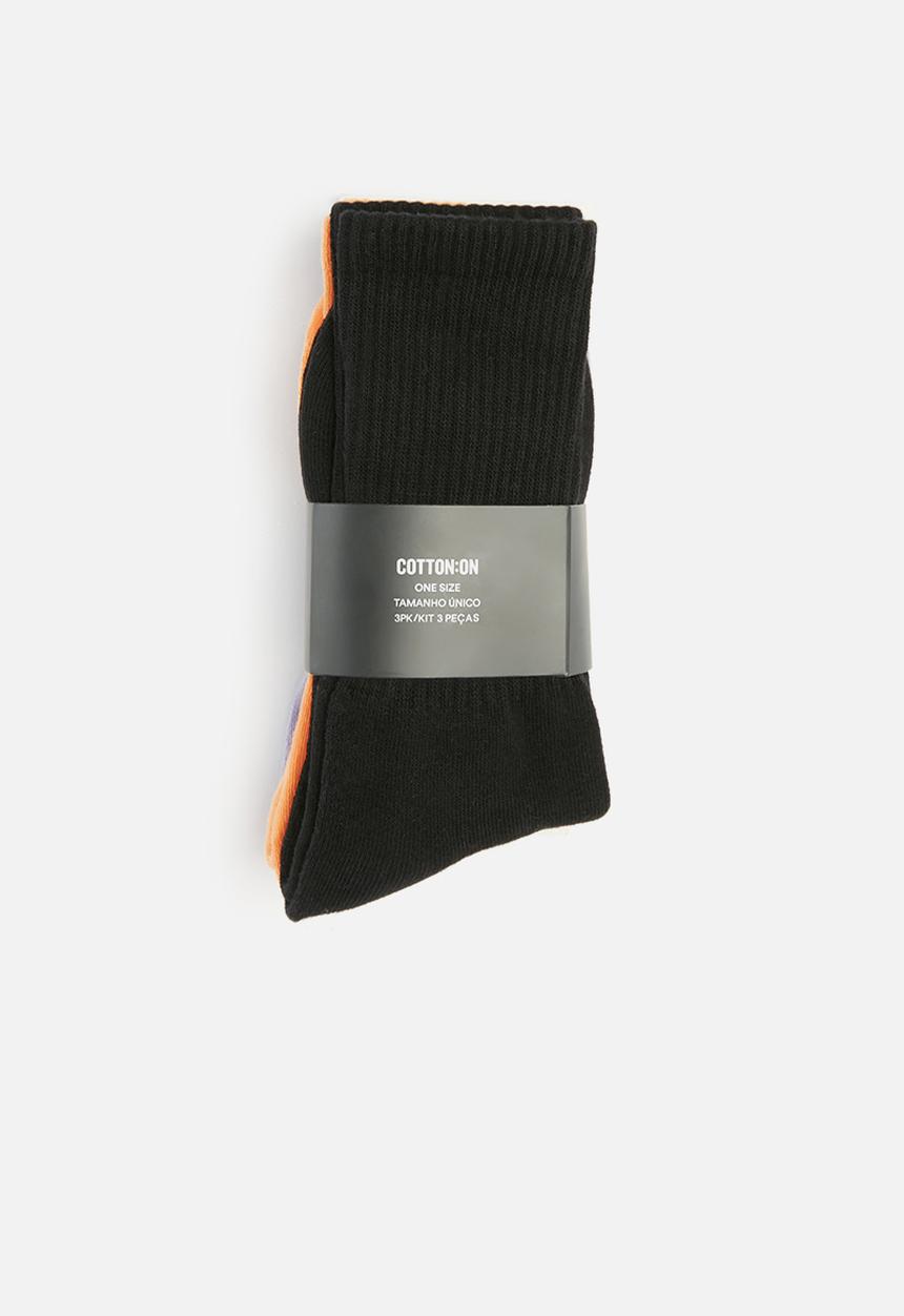 Cotton On - 3 Pack active socks - multi 