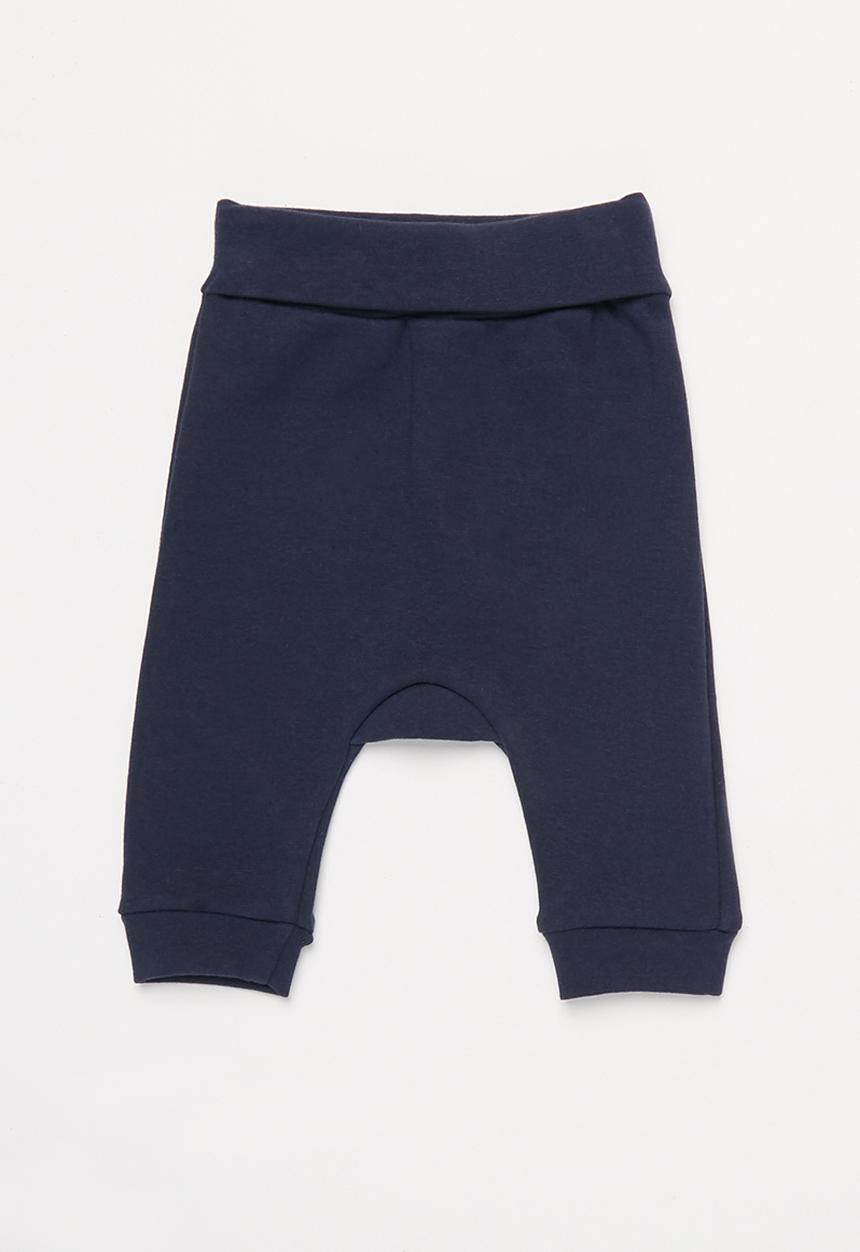 Pop Candy - Baby boys 2 pack leggings - navy & grey