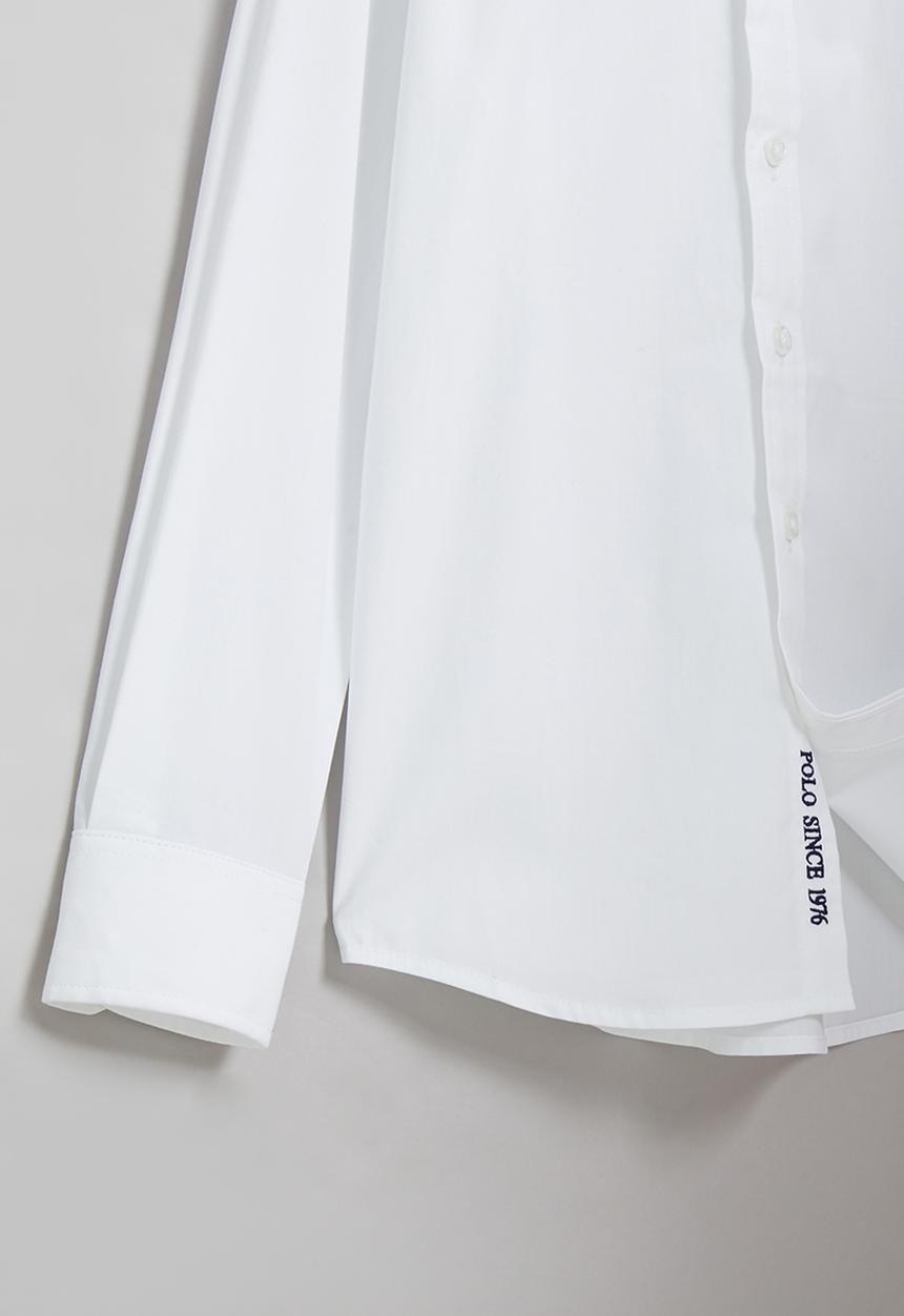 POLO - Boys nicholas long sleeve shirt - white