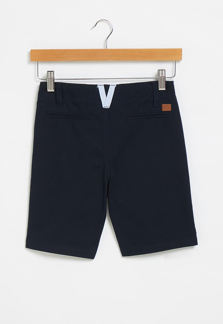 POLO - Boys andrew chino short - navy
