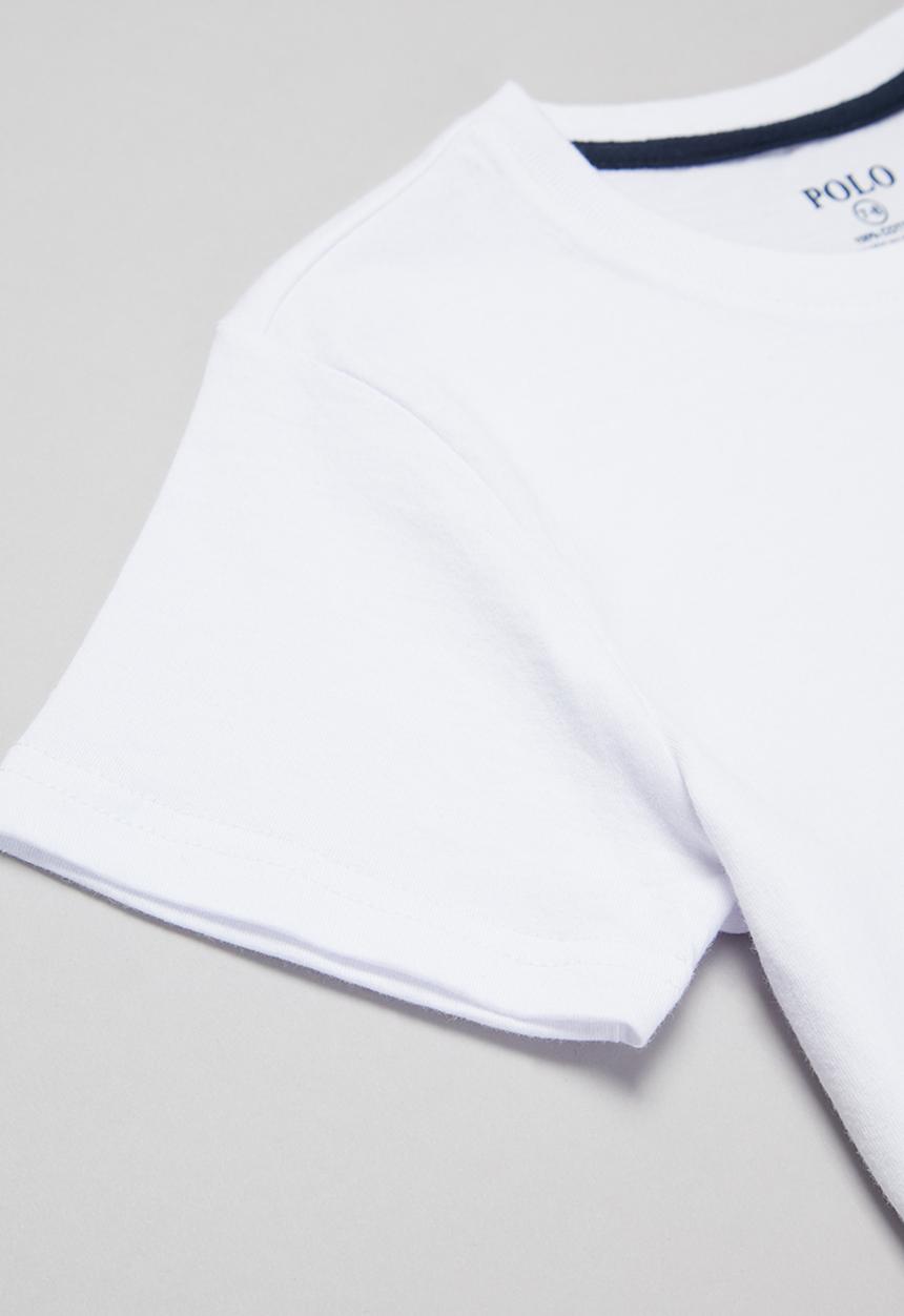 POLO - Boys rick short sleeve tee - white
