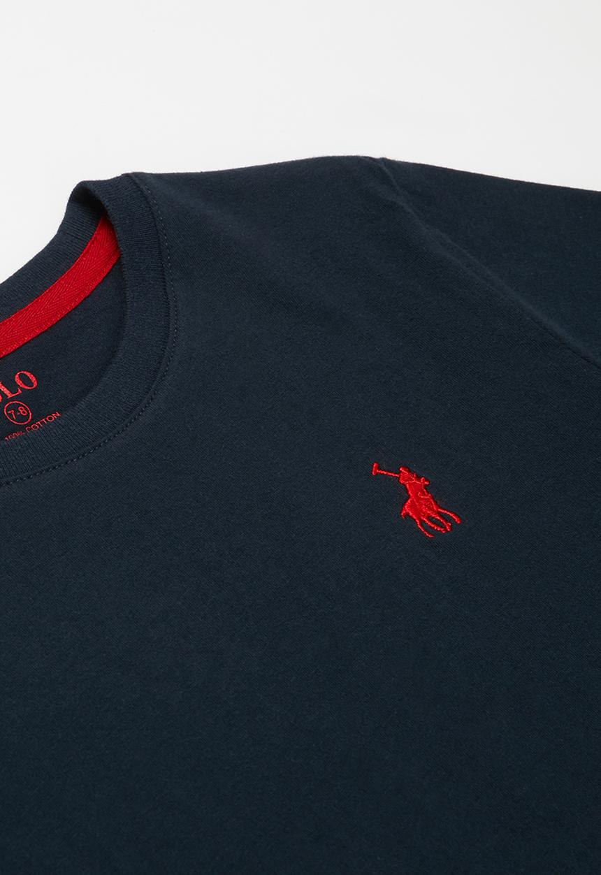 POLO - Boys rick short sleeve tee - navy