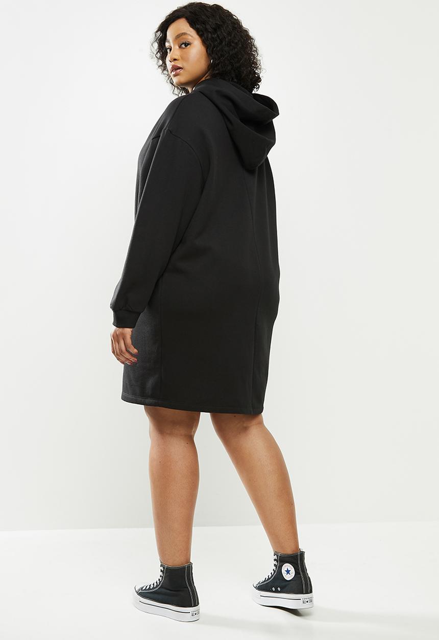 Blake - Hoodie dress - black