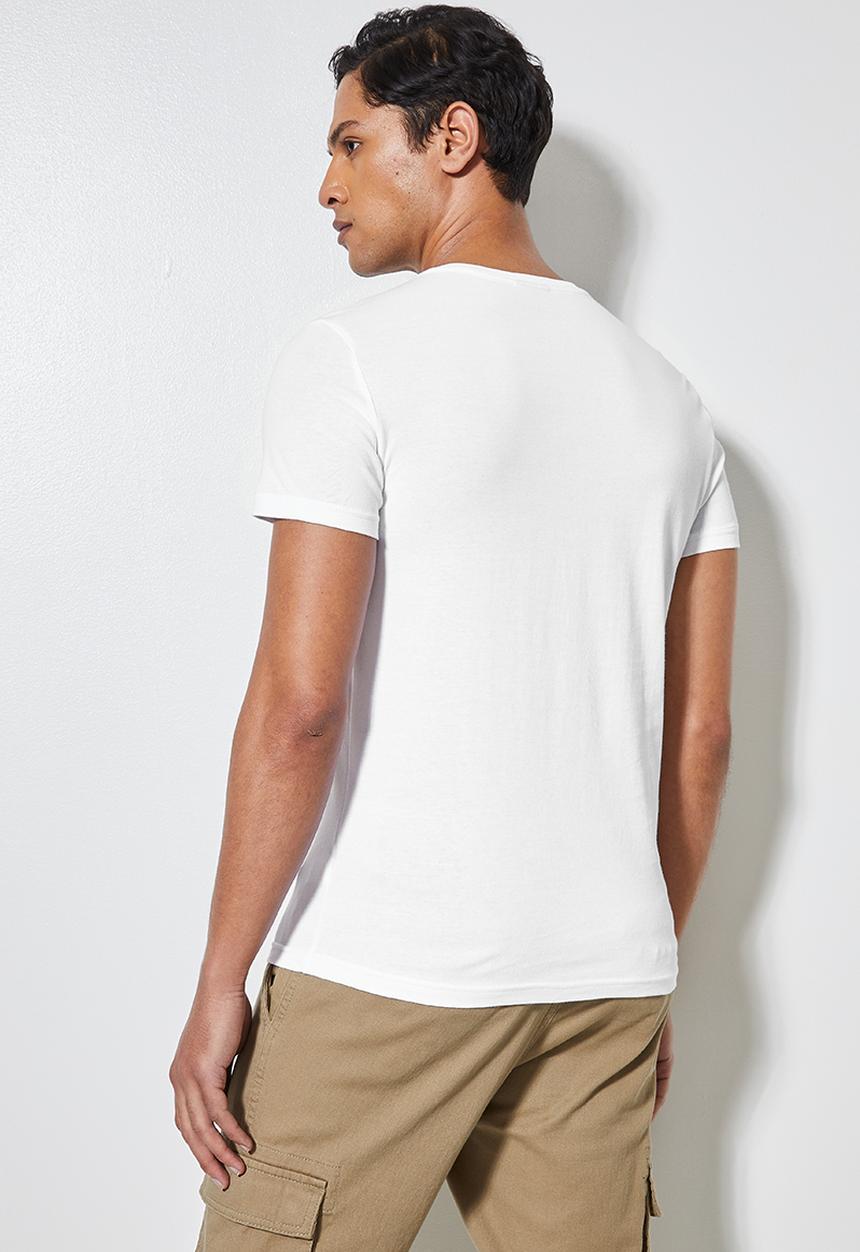 Superbalist - Nate nasa printed crew neck tee - white