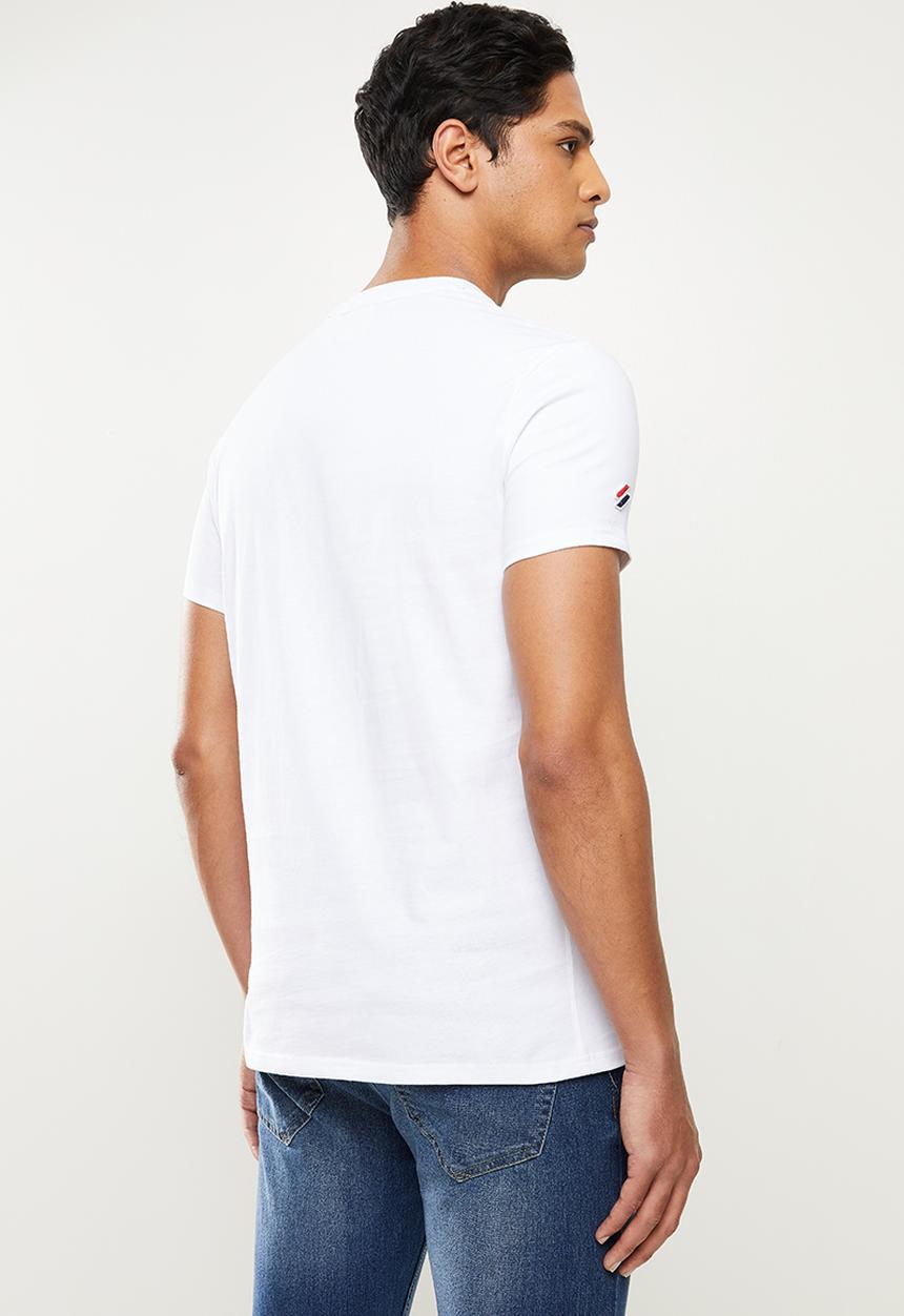 Superdry. - Sportstyle classic tee - white 