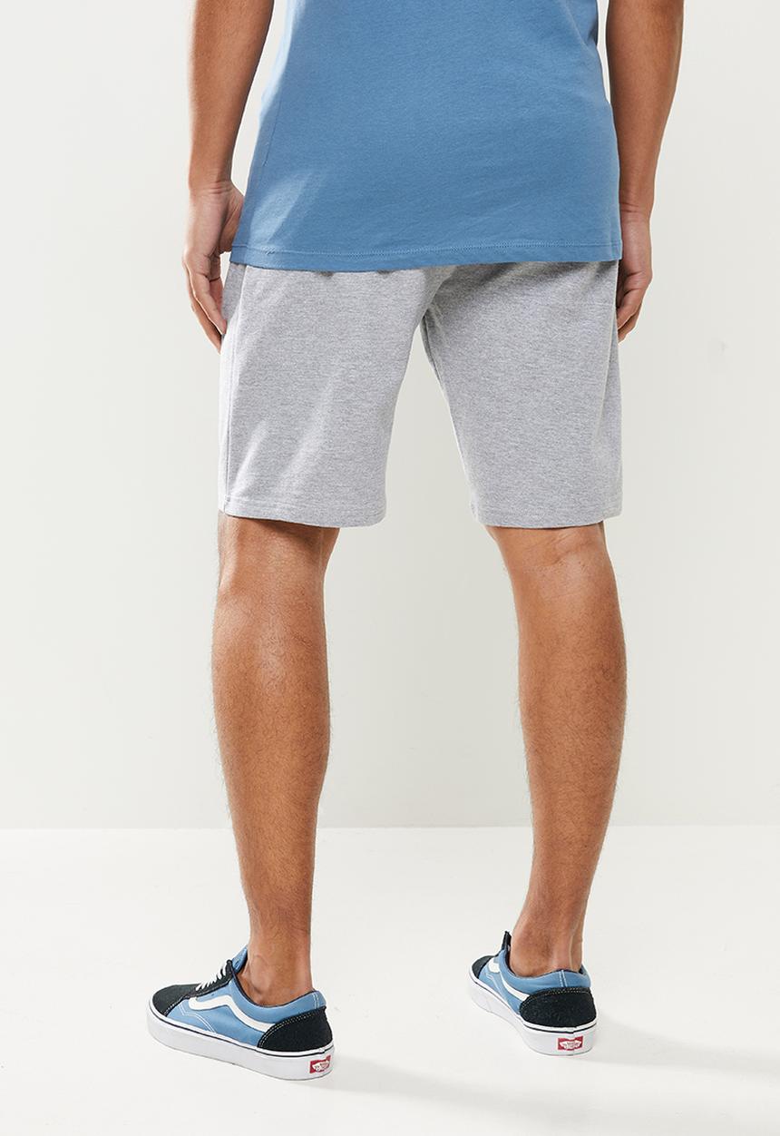 Brave Soul - Essential fleece shorts - grey