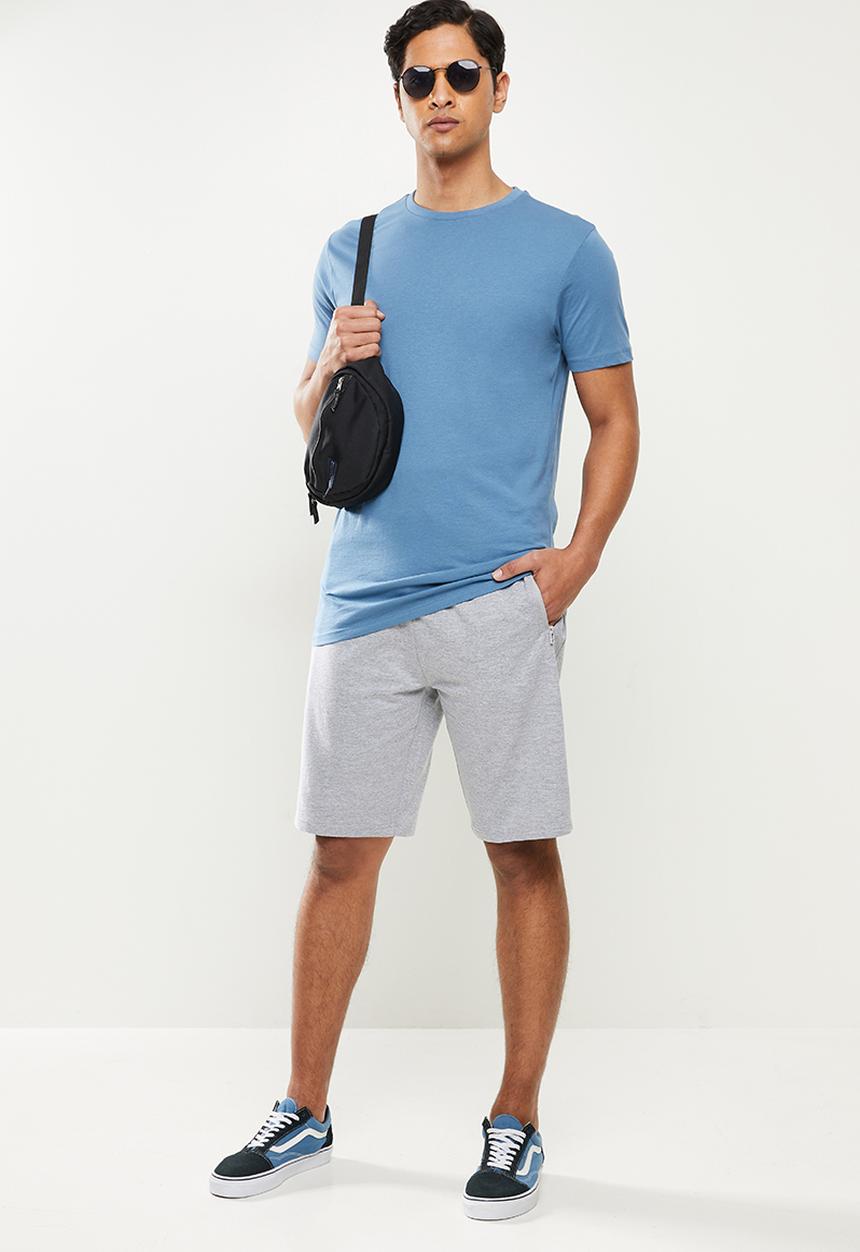 Brave Soul - Essential fleece shorts - grey