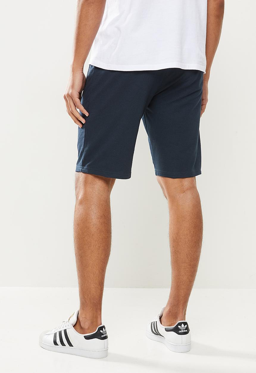 Brave Soul - Essential fleece shorts - navy