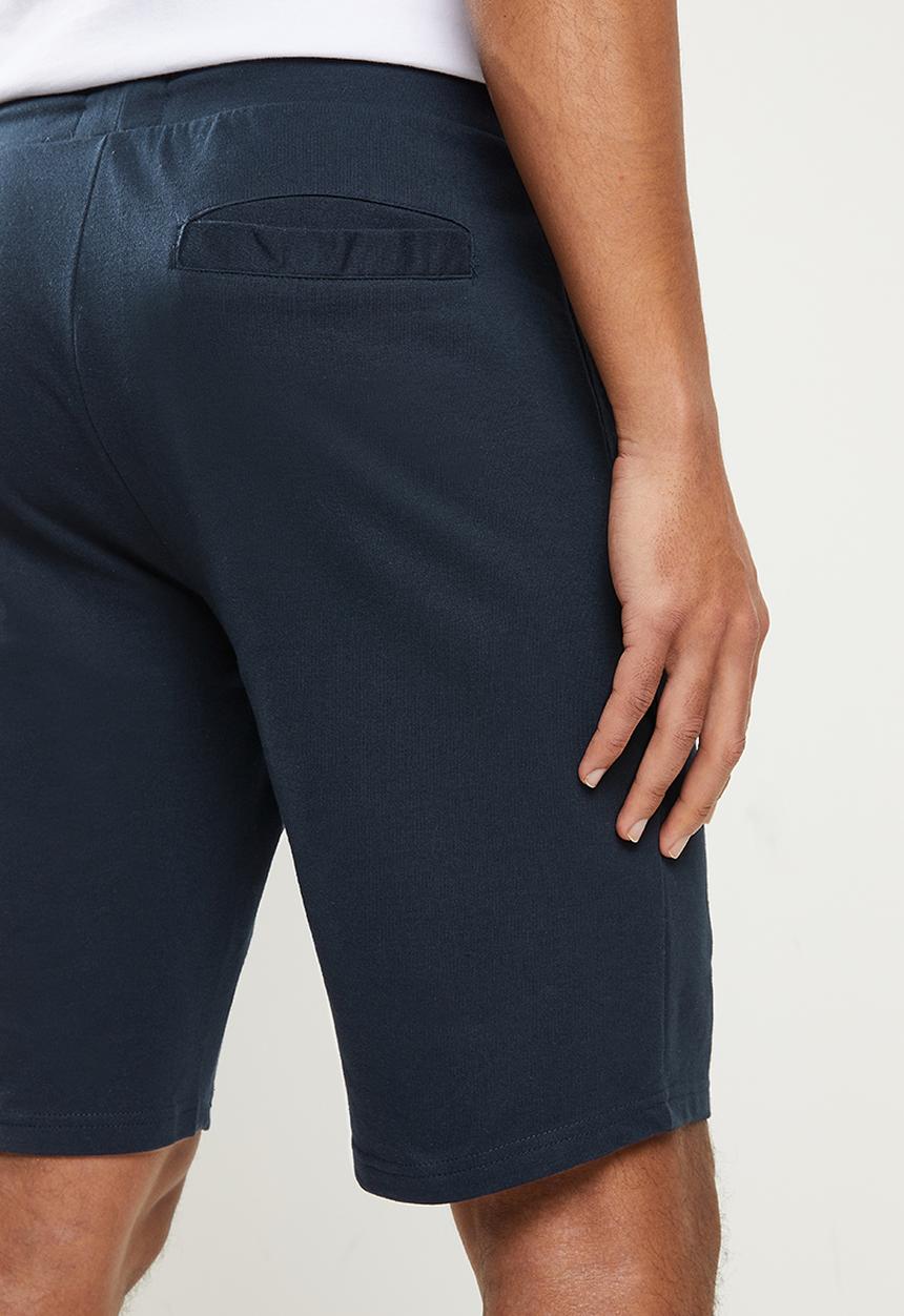 Brave Soul - Essential fleece shorts - navy