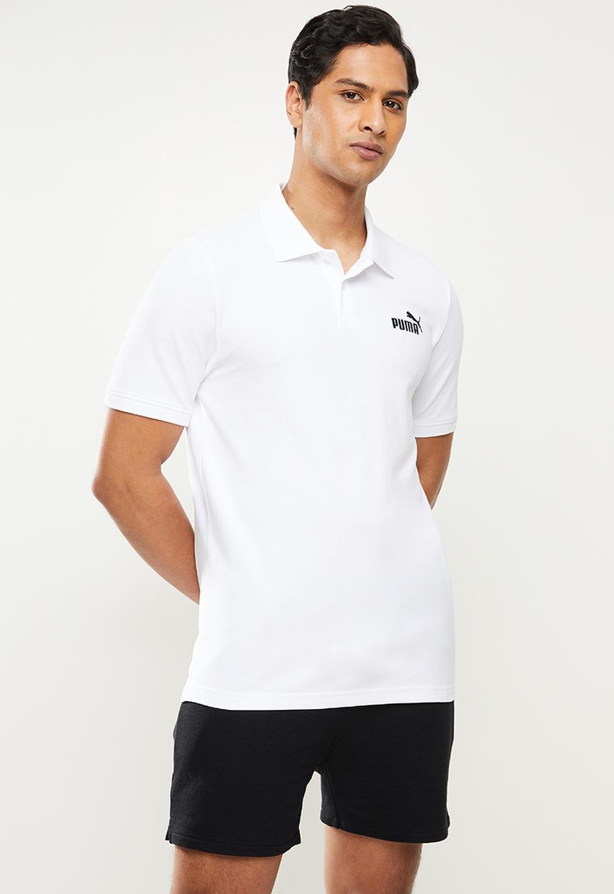 PUMA - Ess pique polo m - puma white