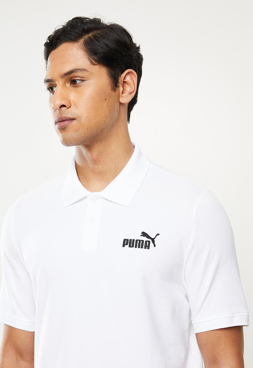 PUMA - Ess pique polo m - puma white