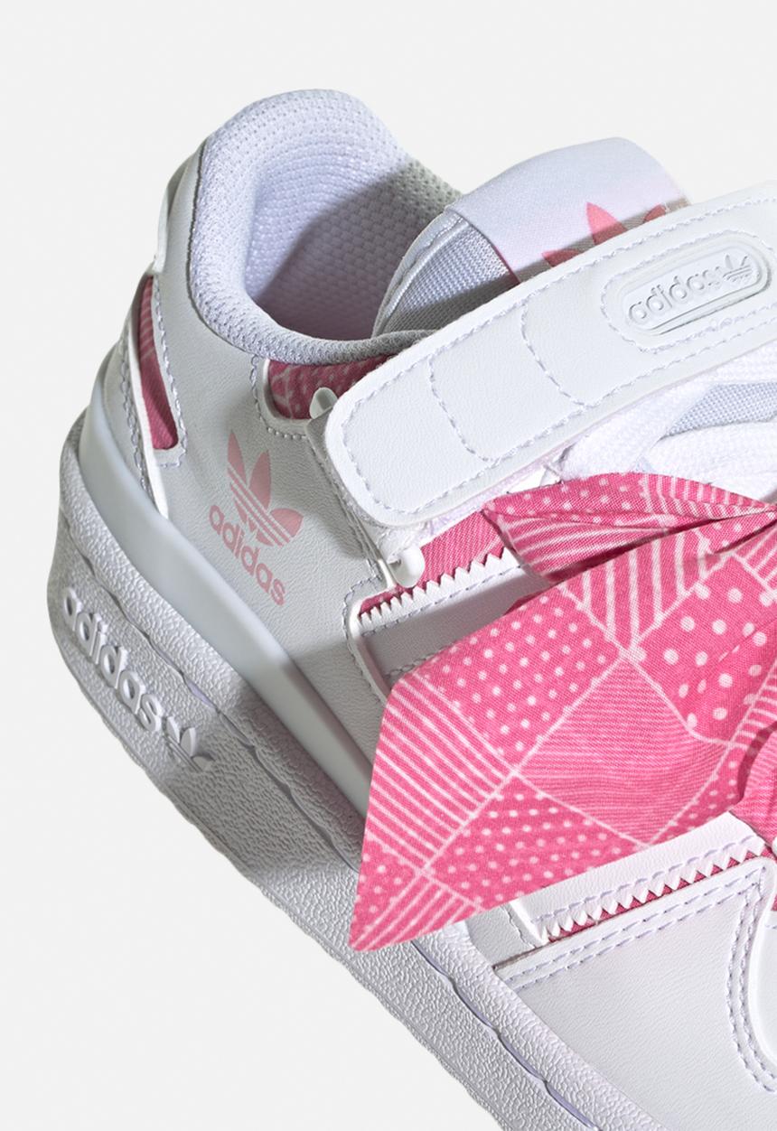 adidas Originals - Forum low j - ftwr white/ftwr white/light pink