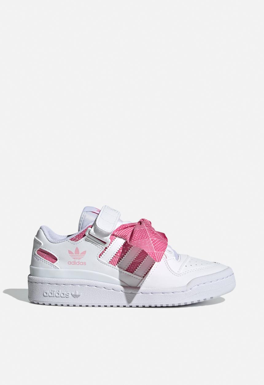 adidas Originals - Forum low j - ftwr white/ftwr white/light pink