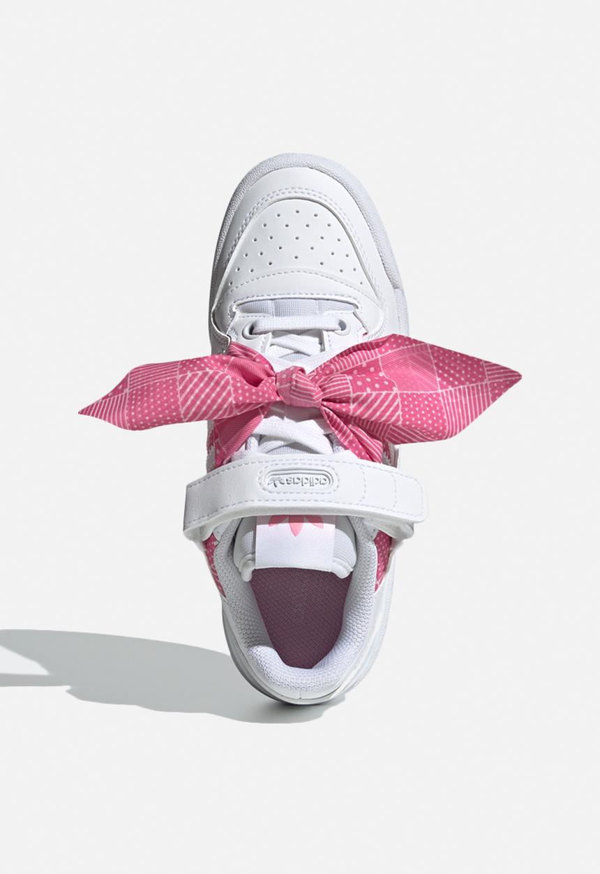 adidas Originals - Forum low j - ftwr white/ftwr white/light pink