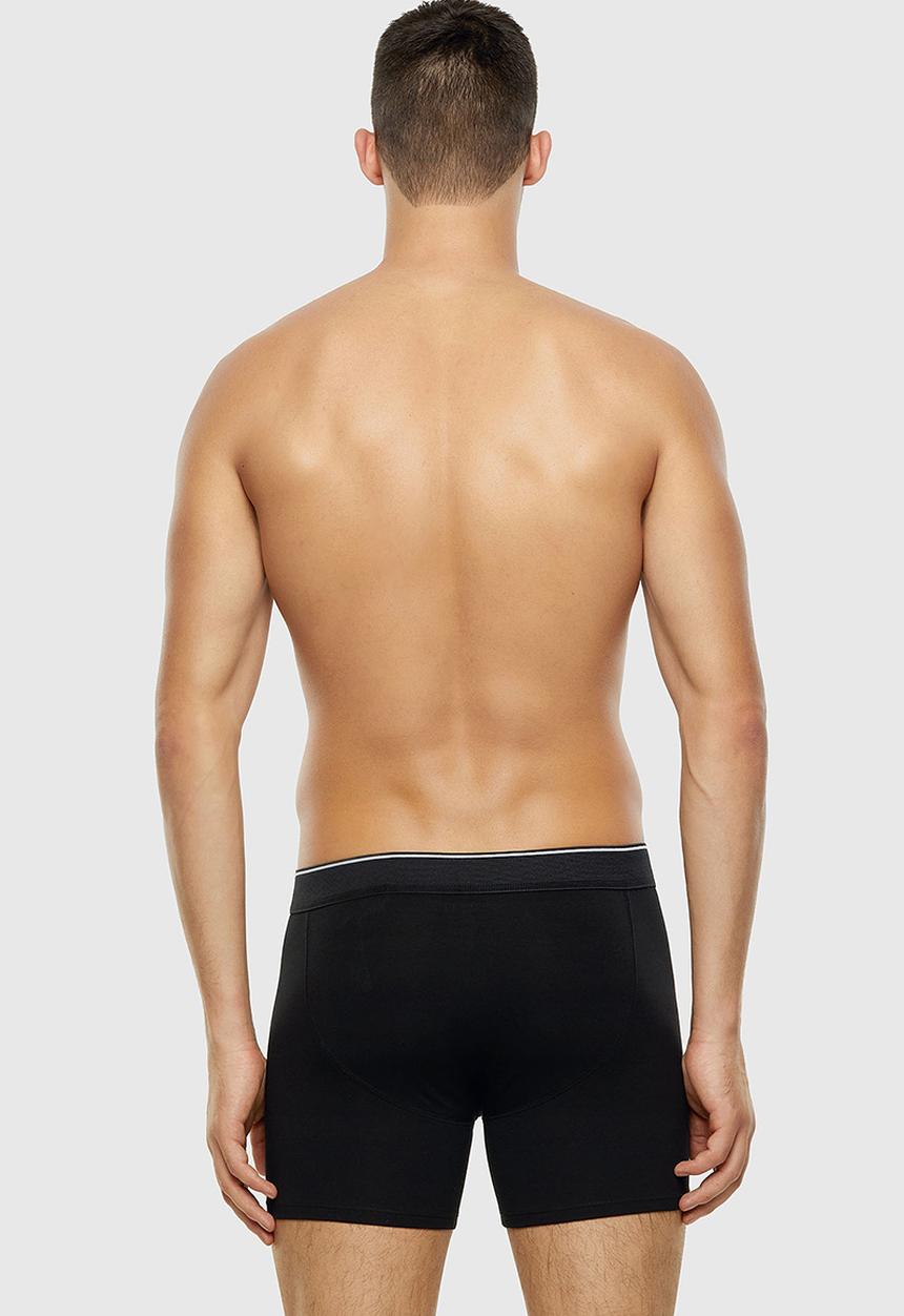 Diesel  - Umbx-sebastian 3pack long boxer - black & white