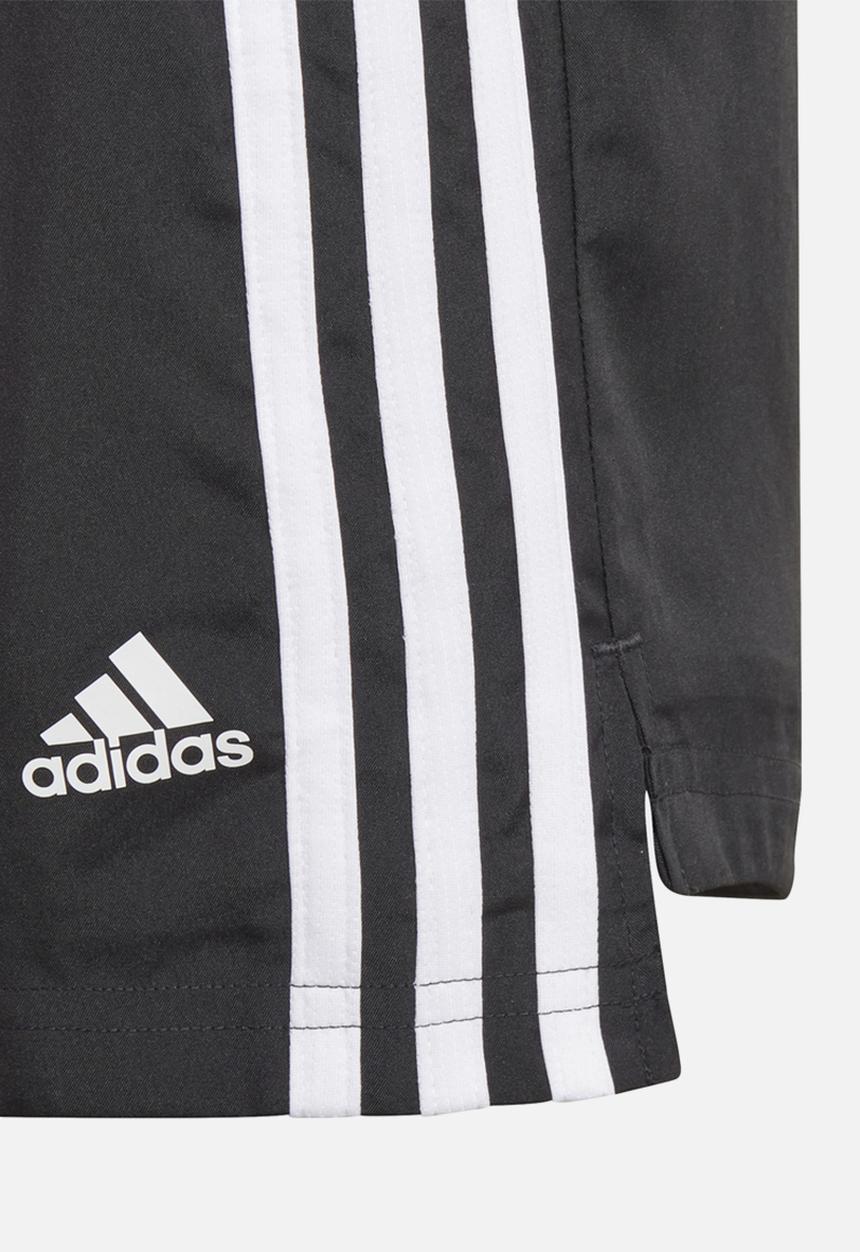 adidas Performance - Girls 3 stripes shorts - black & white