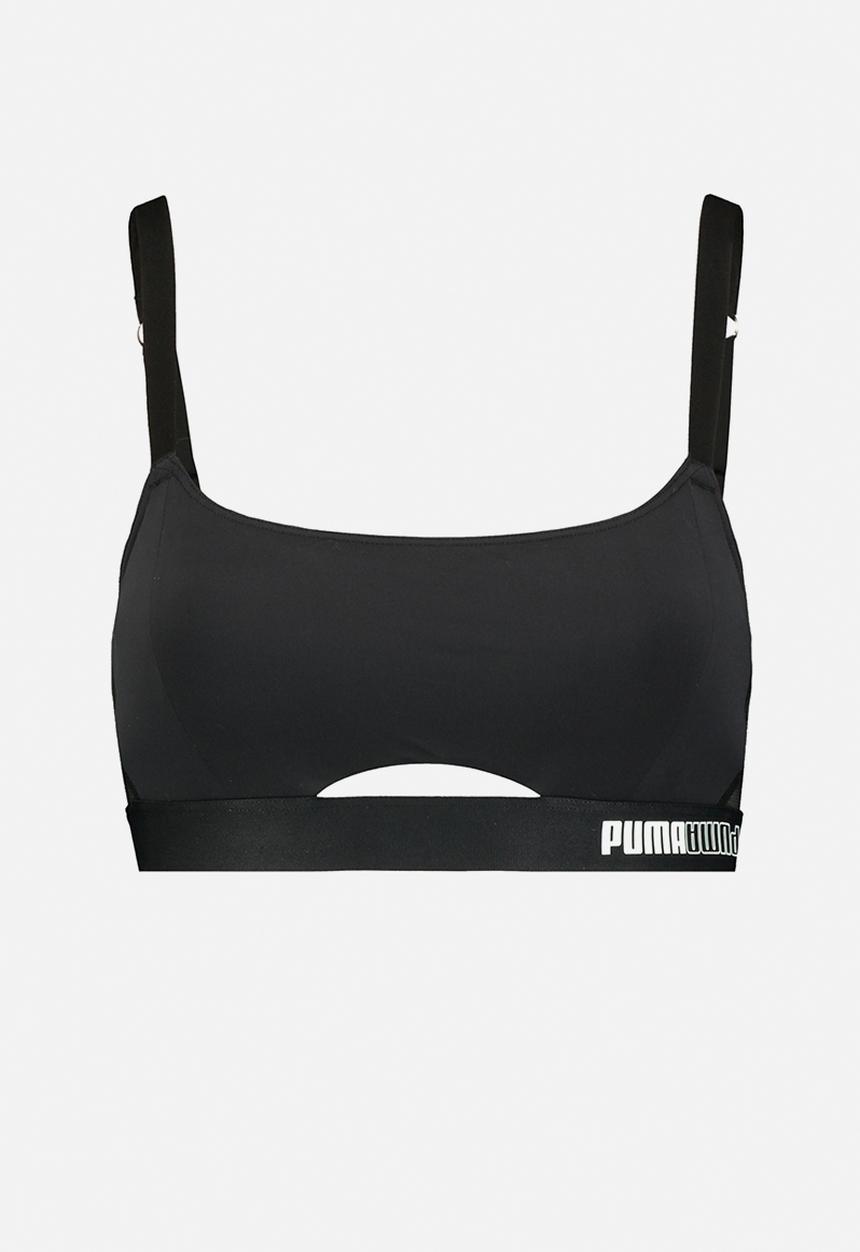 PUMA - Padded sporty bra 1p - black