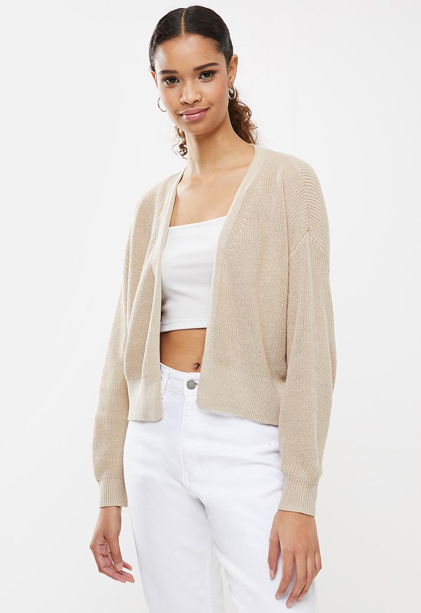 Cotton On - Cotton crop cardi - latte