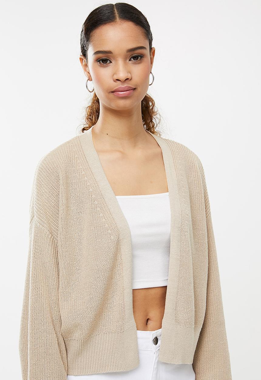 Cotton On - Cotton crop cardi - latte