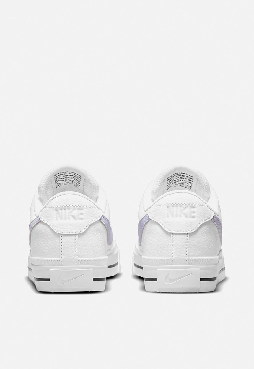 Nike - Court legacy - white/pure violet-black-team orange