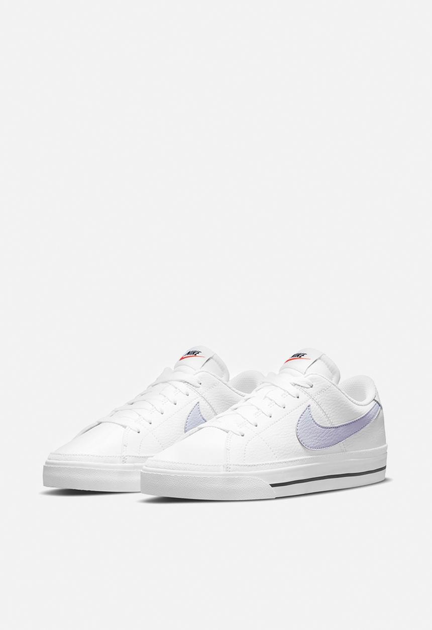 Nike - Court legacy - white/pure violet-black-team orange