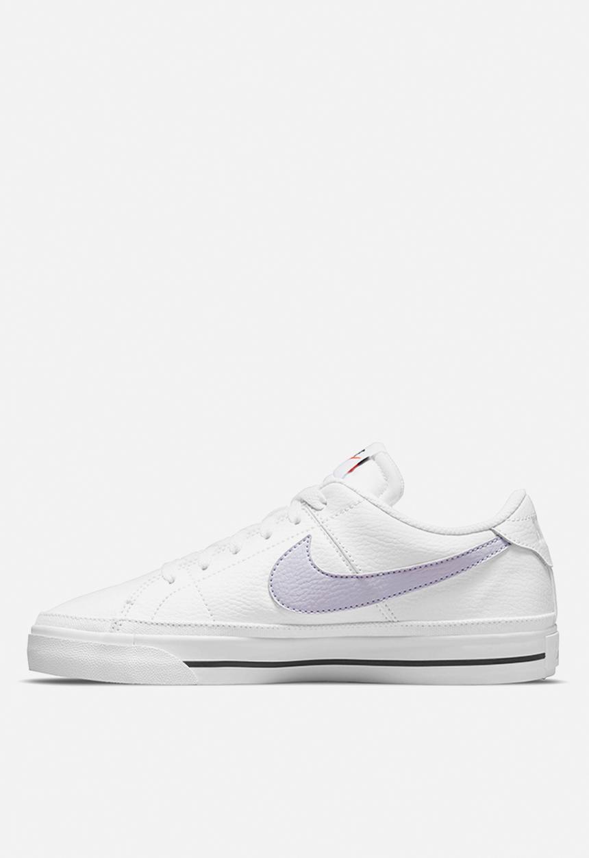 Nike - Court legacy - white/pure violet-black-team orange
