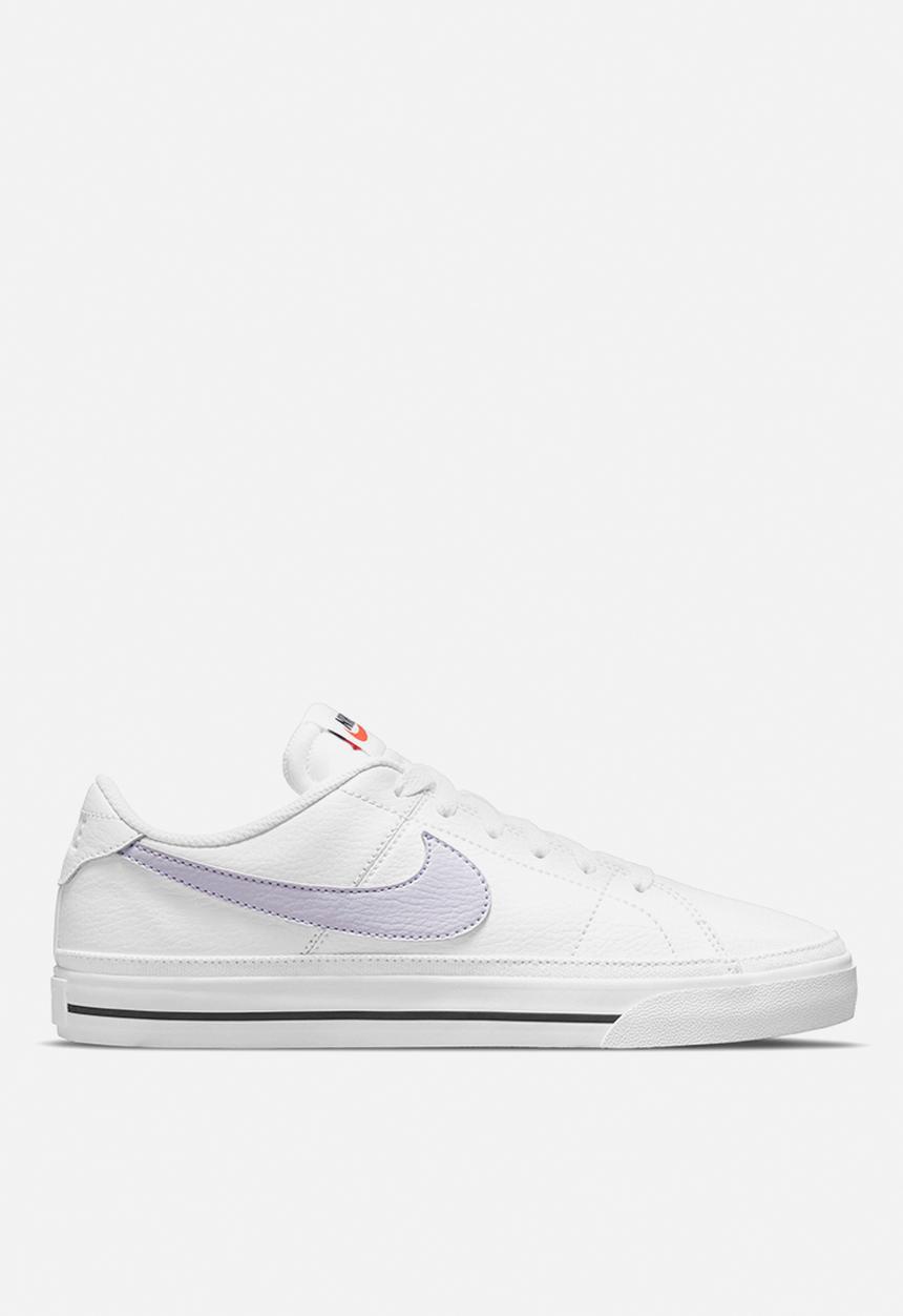 Nike - Court legacy - white/pure violet-black-team orange