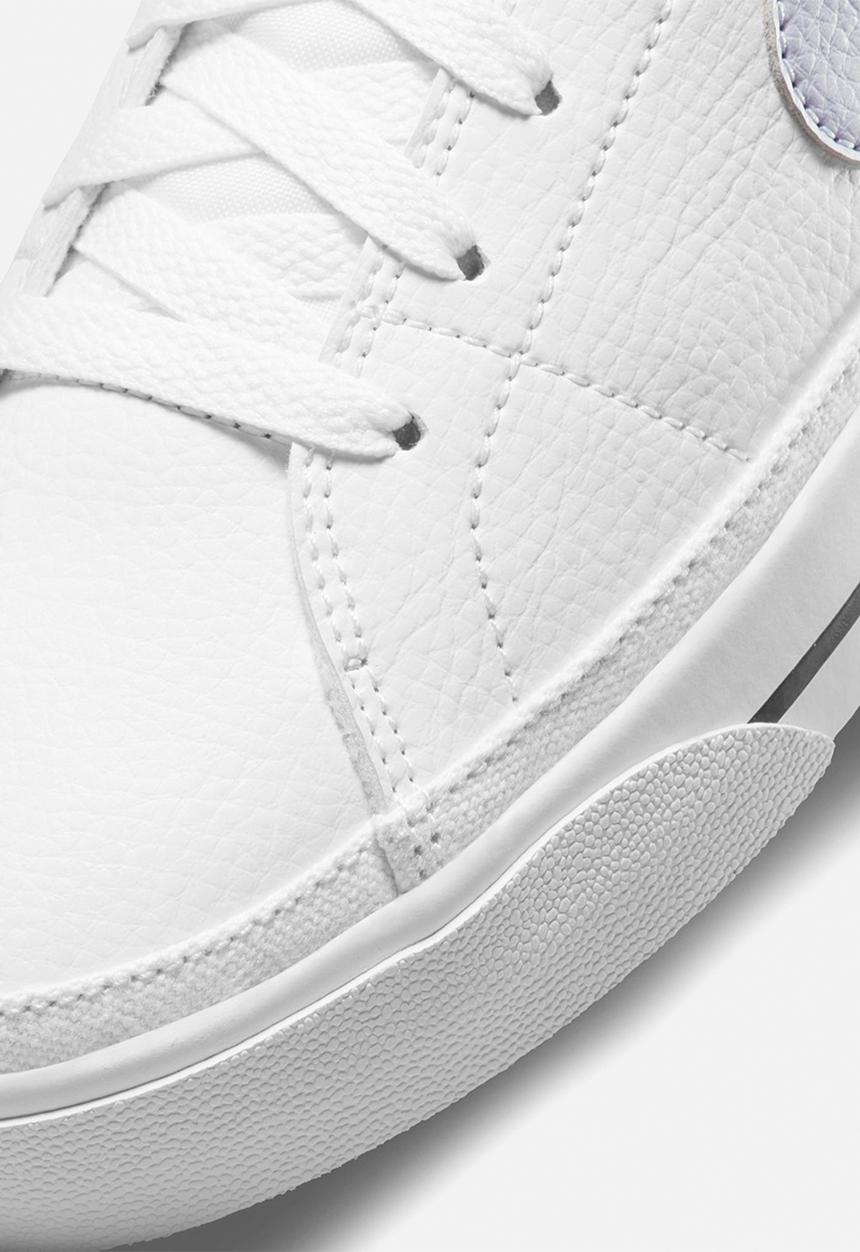 Nike - Court legacy - white/pure violet-black-team orange