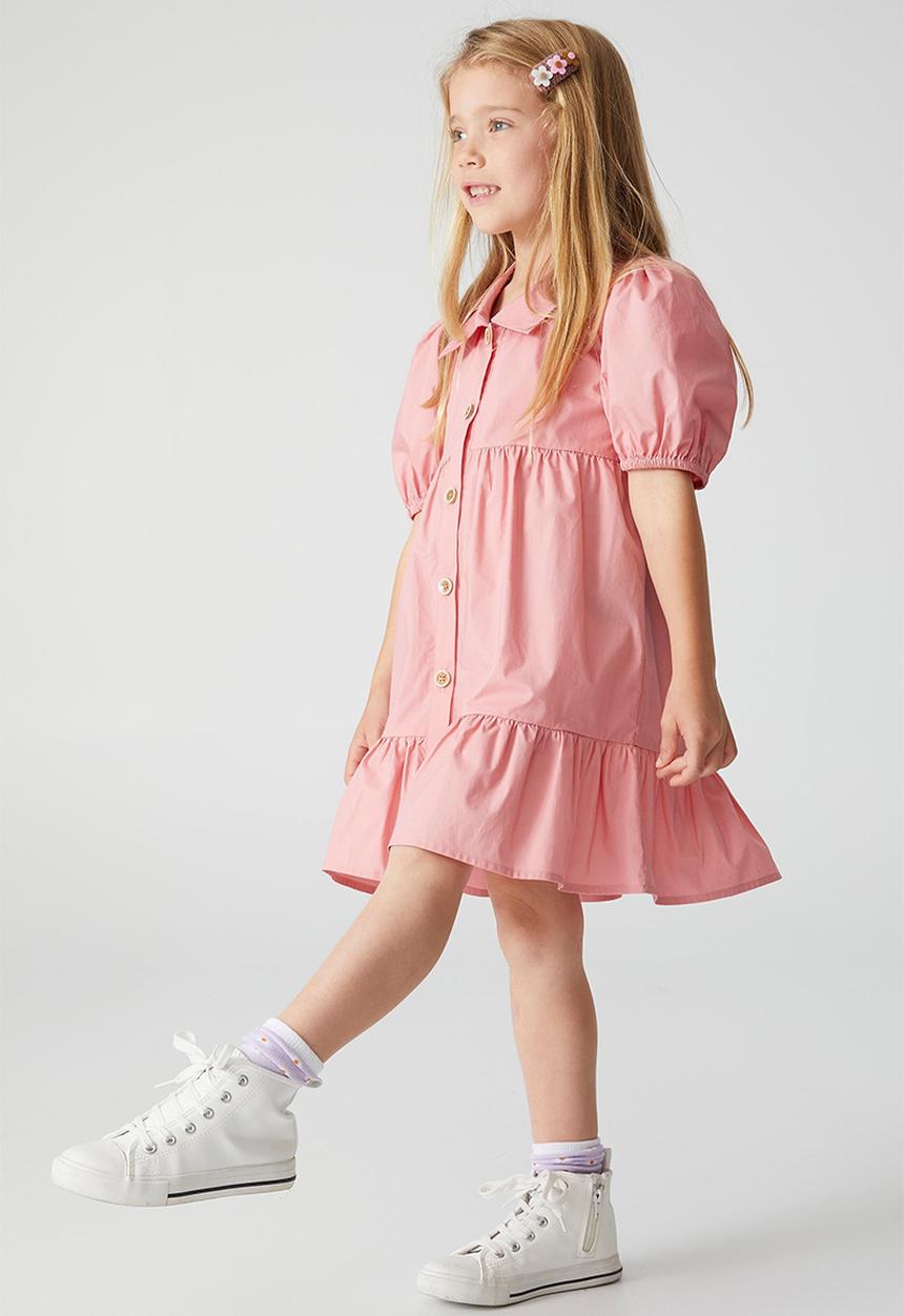 Cotton On - Jamala short sleeve dress - musk rose