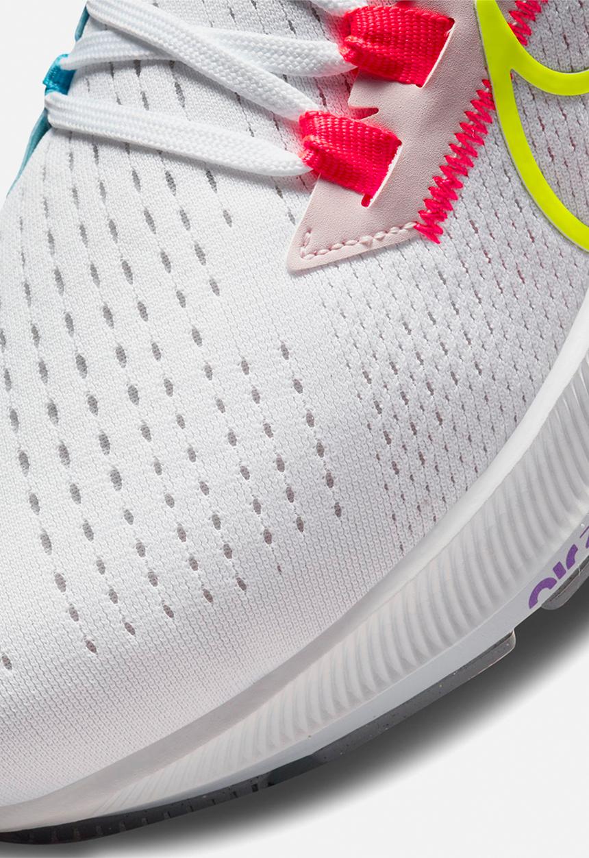 Nike - Air Zoom Pegasus 38 le - dk smoke grey/volt-white-flash crimson